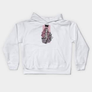 Skeleton queen Kids Hoodie